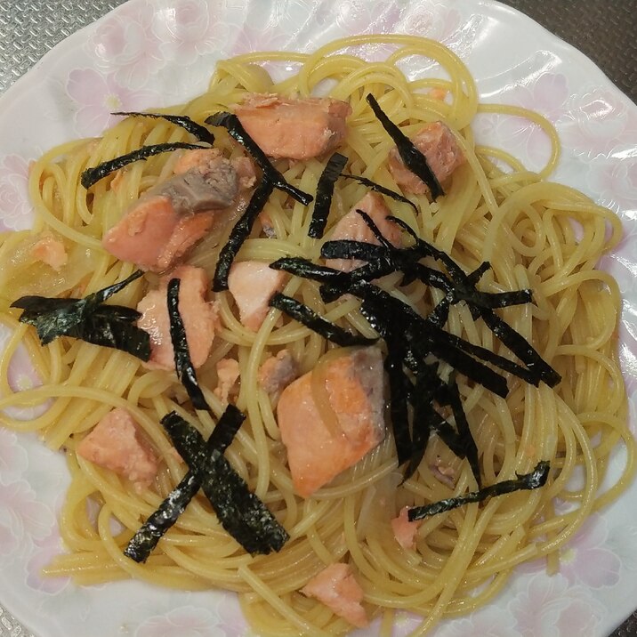 ＊銀鮭の和風醤油パスタ＊